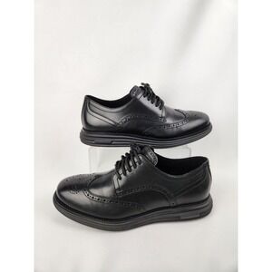 COLE HAAN Men's ØriginalGrand Remastered Wingtip Oxfords Sz 9 M  (Black)